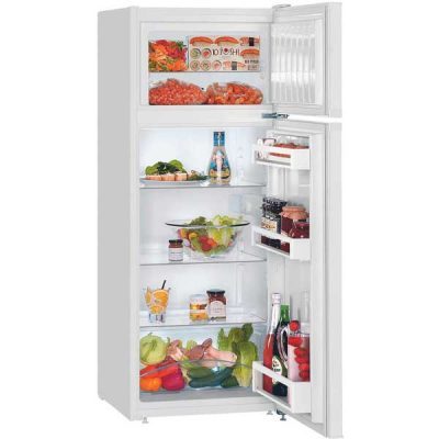 réfrigérateur congélateur avec compartiment congélation en haut et smartfrost liebherr ctp231 21