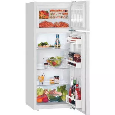 réfrigérateur congélateur avec compartiment congélation en haut et smartfrost liebherr ctp231 21