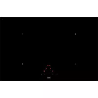 table de cuisson 80cm 4 zones. novy 1755