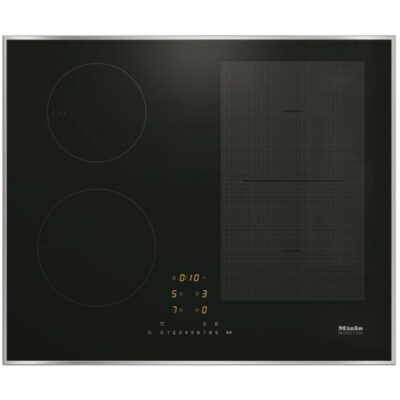 table de cuisson à induction avec zone de cuisson powerflex pour une puissance maximale. miele km7464fr