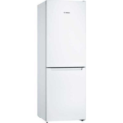 réfrigérateur combiné nofrost avec compartiment multibox, de l'espace pour tous vos aliments bosch kgn33nweb