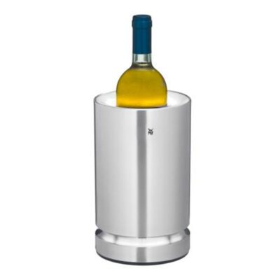 un rafraîchisseur à vin très décoratif éclairé avec la technologie wmf easy touch. wmf 415400011