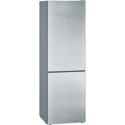 iq300, réfrigérateur combiné pose libre, 186 x 60 cm, inox anti trace de doigts kg36vvieas