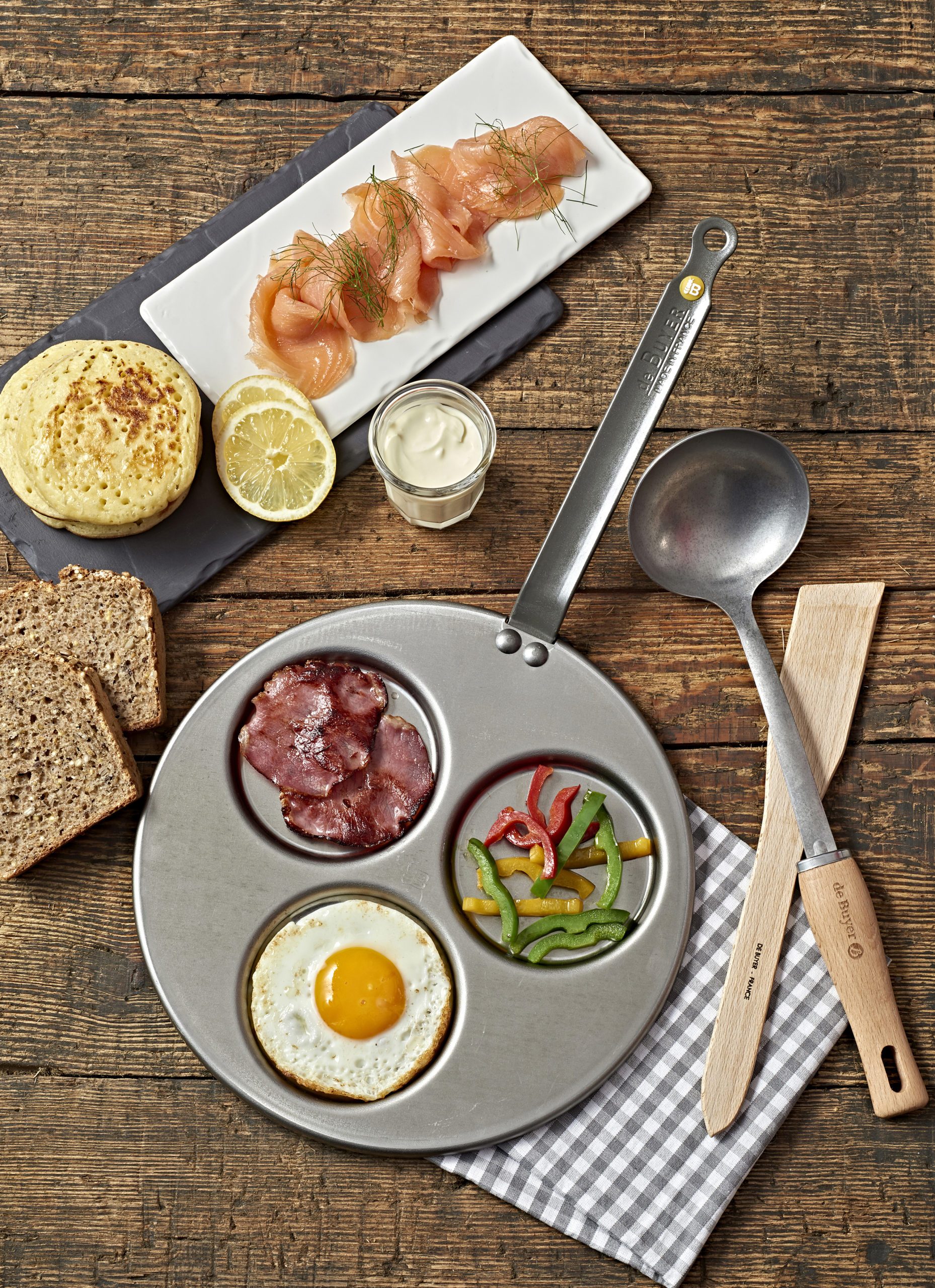 Box #Brunchtime, Poêle triblinis, spatule et louche, pour être le