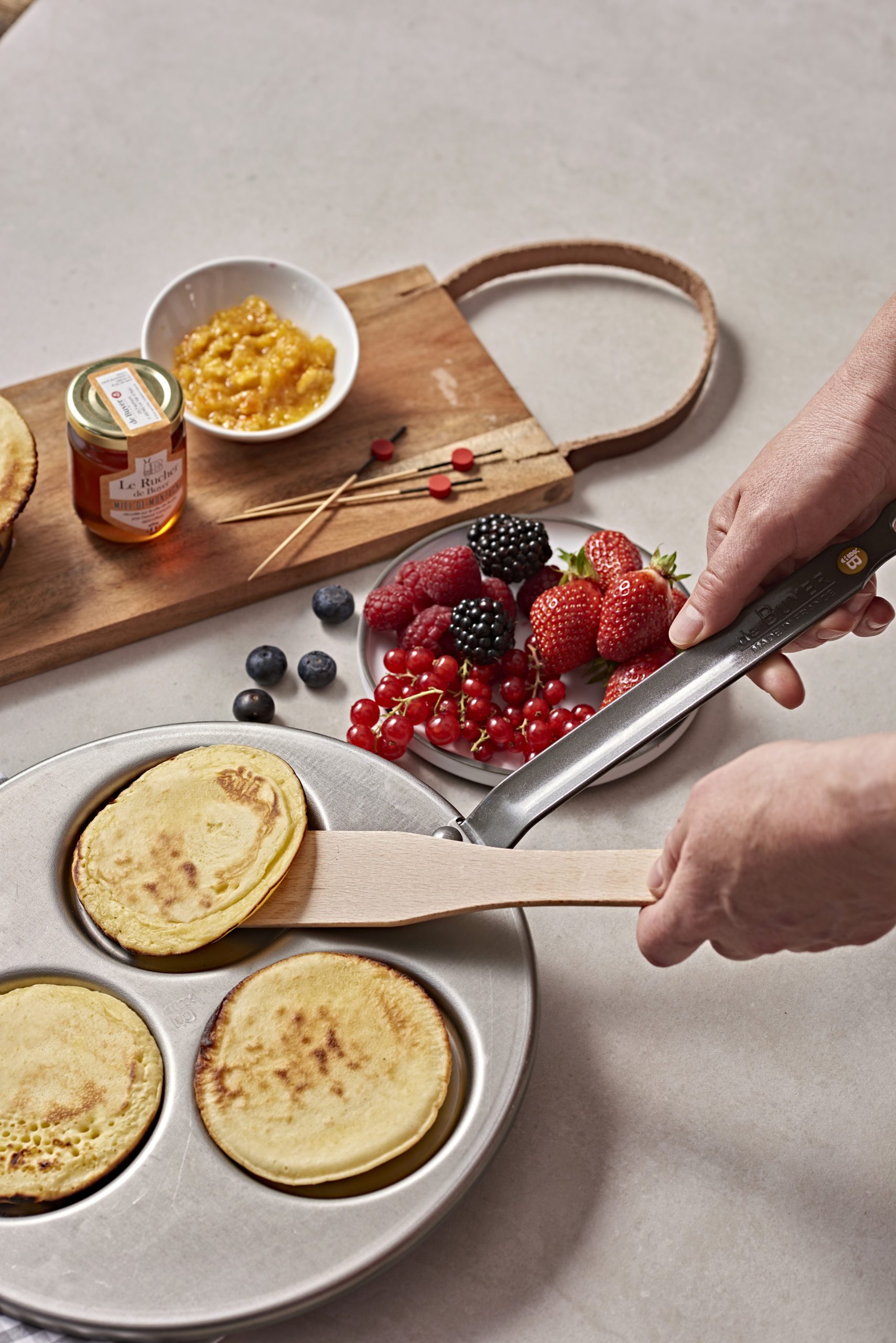 Box #Brunchtime, Poêle triblinis, spatule et louche, pour être le