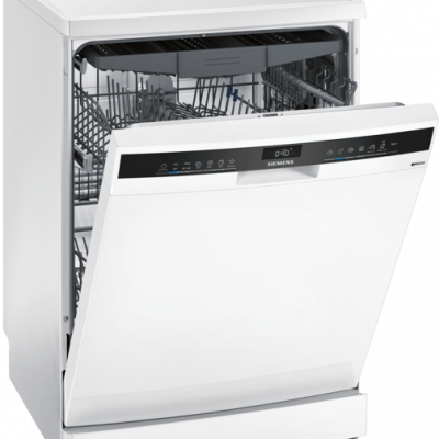 iQ500, Lave-vaisselle pose-libre, 60 cm, Blanc SN25ZW00CE