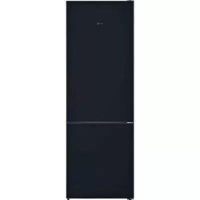 n 70, réfrigérateur combiné pose libre, 203 x 70 cm, noir neff kg7493bd0