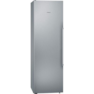 iq500, réfrigérateur pose libre, 186 x 60 cm, inox anti trace de doigts. siemens ks36vaiep