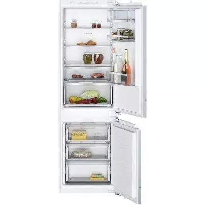 n 50, réfrigérateur combiné intégrable, 177.2 x 54.1 cm, flat hingeneff ki7862fe0