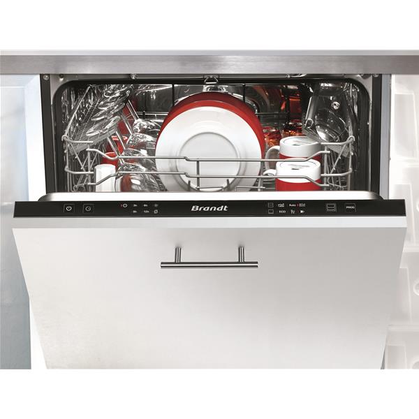 Lave-vaisselle Tout-intégrable avec ouverture de porte automatique BRANDT  BDJ424LB - Meg diffusion