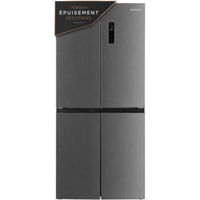 destockage brandt bfm870nx réfrigérateur américain no frost 421 l