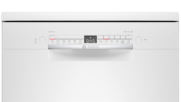 Série 2, Lave-vaisselle pose-libre, 60 cm, Blanc. Bosch SMS2HTW72E - Meg  diffusion