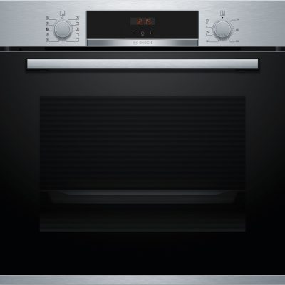 série 4, four ecoclean avec fonction vapeur, 60 x 60 cm, inox. bosch hra534bs0