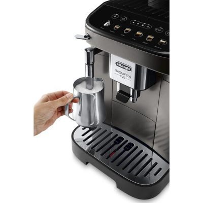 machine à café avec broyeur delonghi ecam29042tb buse vapeur latte