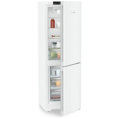 réfrigérateur combiné no frost 2 circuits, blanc, gamme blu, liebherr cnd1853 20 porte