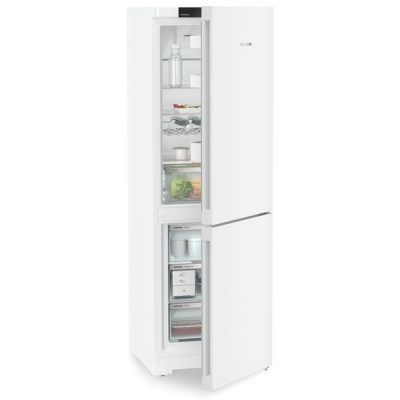 réfrigérateur combiné nofrost bluperformance blanc, hateur de 185.5cm. liebherr cnd5223 20 ambient door