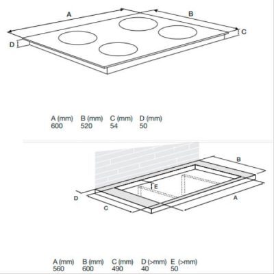table de cuisson à induction avec 2 zones flexibles. asko hi1631g cottes d encastrement