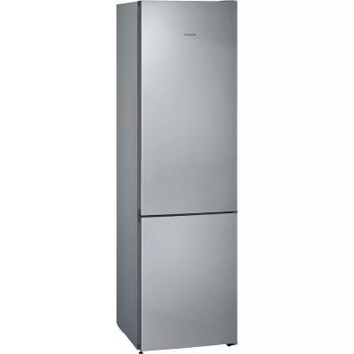 iq300, réfrigérateur combiné pose libre, 203 x 60 cm, inox anti trace de doigts. siemens kg39nviec