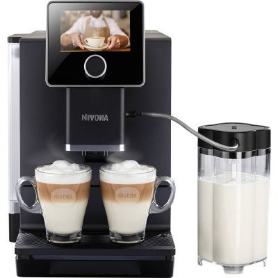 machine à café avec broyeur intégré, aromatica. nivona nicr960 latte