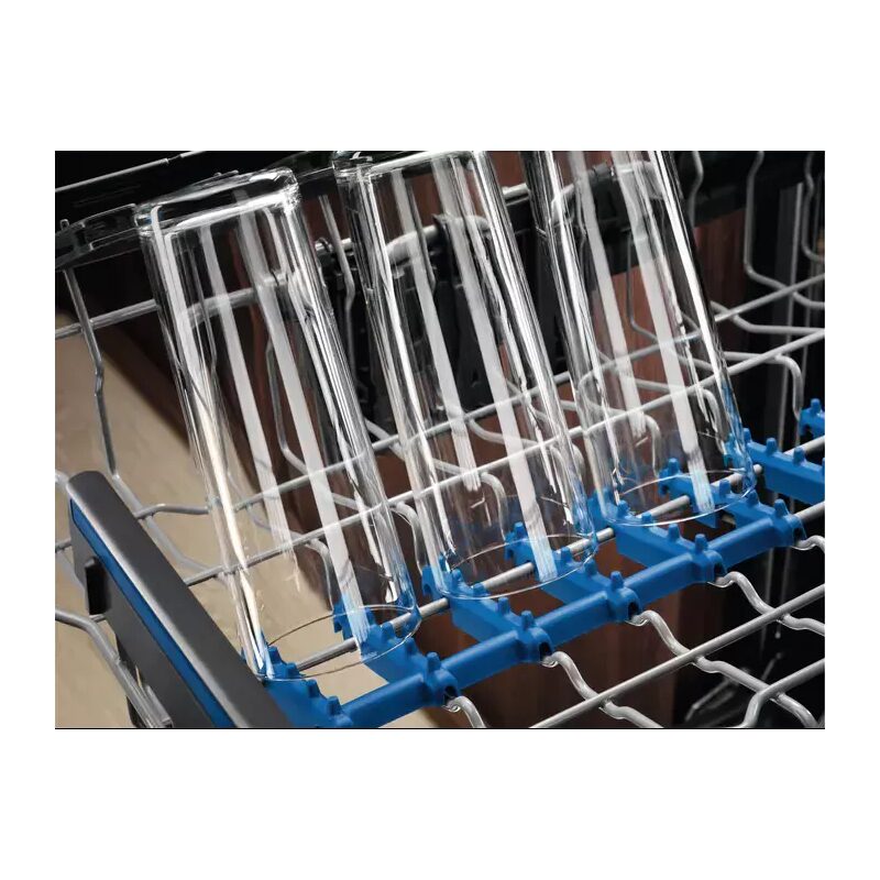 Verres placés dans un lave-vaisselle