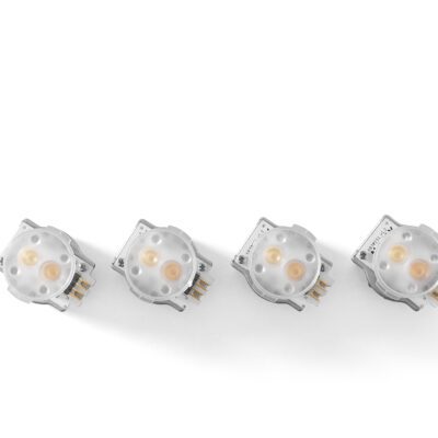 lot de 4 lampes led 400k novy 906310