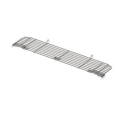 grille en inox pour maintenir au chaud les aliments au dessus de la plaque de la plancha. eno erp6058 vue 2