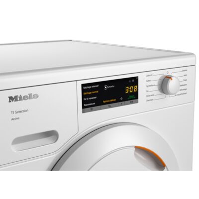 sèche linge posable pompe à chaleur t1 chromeedition miele tsa223wp