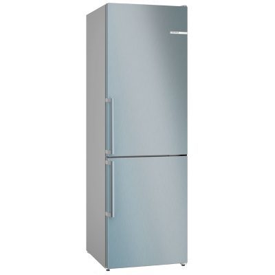 Série 4, Réfrigérateur combiné pose-libre, 186 x 60 cm, Couleur Inox KGN36VLDT