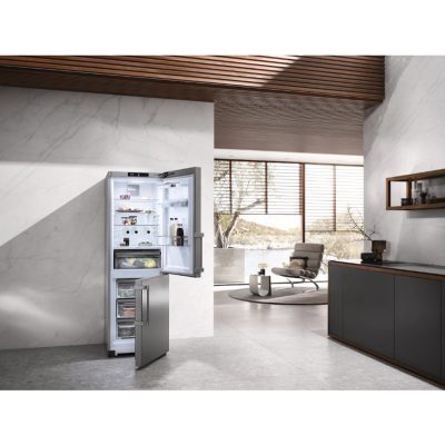 réfrigérateur combiné 2 circuits posable avec perfectfresh pro et nofrost pour plus de fraîcheur et davantage de confort. miele kfn 4777 c d edt/cs