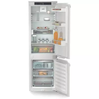 réfrigérateur combiné intégrable 178cm nofrost plus avec fabrique à glaçons icemaker. liebherr icne5133 20