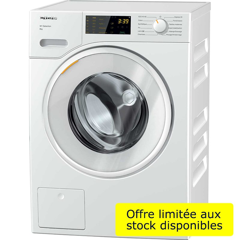 Destockage lave linge miele 8kg WSD023 Meg diffusion