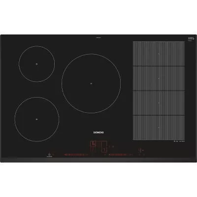 iq700, table à induction, 80 cm, noir, sans cadre siemens ex851lvc1f