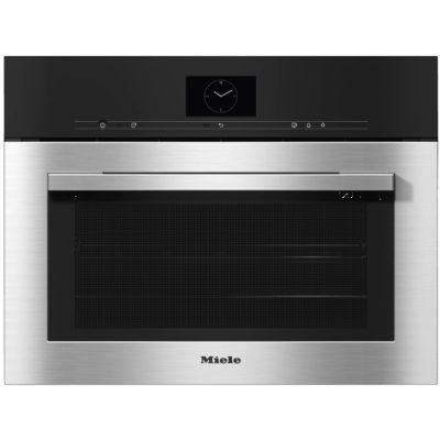 four vapeur combiné compact cuisson à la vapeur, classique et rôtissage avec thermosonde + cuisson de menus. miele dgc 7540 hc pro