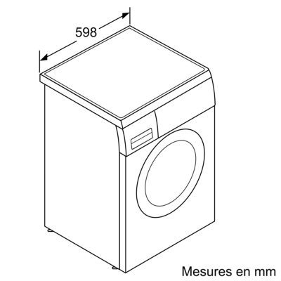 lave linge extraklasse, 8 kg, 1400 trs/min siemens wu14ut1mfr