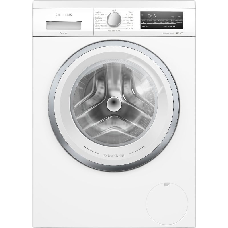 Lave linge extraKlasse, avec top amovible 8 kg, 1400 trs/min Siemens  WU14UT1MFR - Meg diffusion