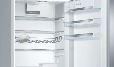 série 6, réfrigérateur combiné pose libre, 201 x 70 cm, inox anti trace de doigts kge49eicp