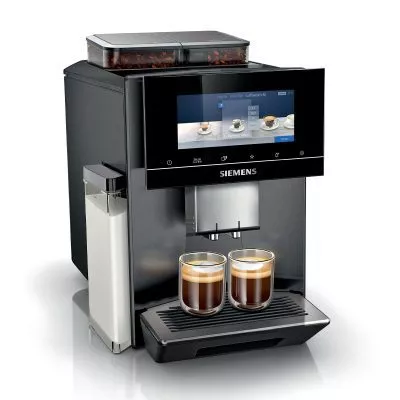 Machine à café tout-automatique extraKlasse, EQ900, Inox foncé Siemens TQ907DF5