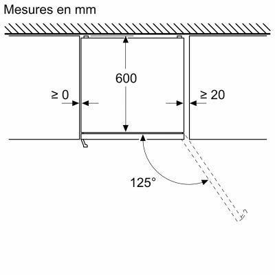 refrigérateur combiné no frost 2 circuits 186 x 60 cm avec compartiment xxl bosch kgn367ict