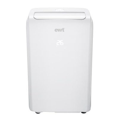 ewt climatiseur mobile réversible pour une pièce max de 31m², idéal pour un salon. ewt snowair9he