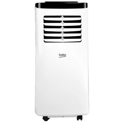 climatiseur mobile 1900w 6 500 btu/h classe énergétique a non réversible. beko bs107cn