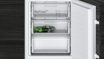 iq100, réfrigérateur combiné intégrable, 177.2 x 54.1 cm, charnières à glissières ki86nnse0