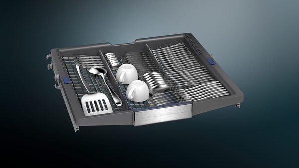 Lave-vaisselle 60cm 14 couverts 40db noir - Siemens SN87ZX06CE