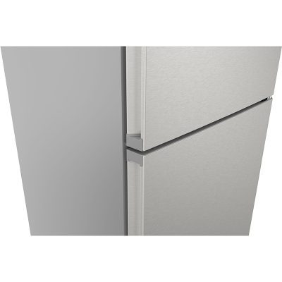 réfrigérateur combiné gamme exclusiv pose libre, 203 x 60 cm, inox anti trace de doigts bosch kgn39eicf