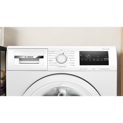 série 4, lave linge front, 8 kg, 1400 trs/min bosch wan28258fr