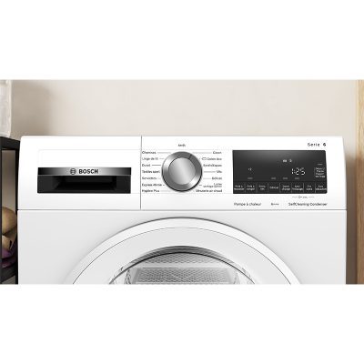 série 6, sèche linge pompe à chaleur, 8 kg wqg135dmfr