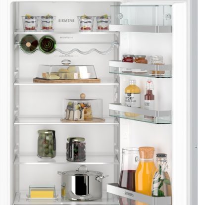 iq500, réfrigérateur intégrable, 122.5 x 56 cm, charnières pantographes softclose siemens ki41redd1
