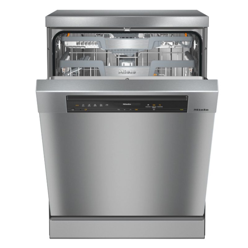 Lave-vaisselle posable avec dosage automatique grâce à AutoDos avec  PowerDisk intégré. Miele G 7423 SC Inox AutoDos Excellence - Meg diffusion