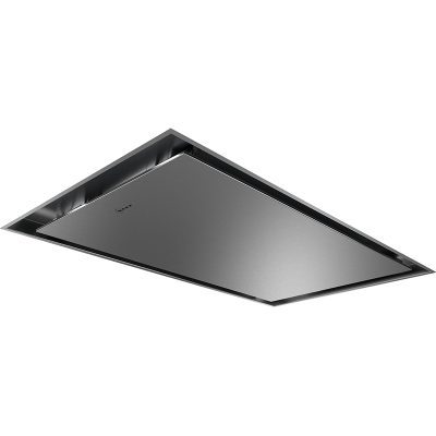 Hotte Bosch murale, 60 cm, Noir avec finition en verre. DWK065G60