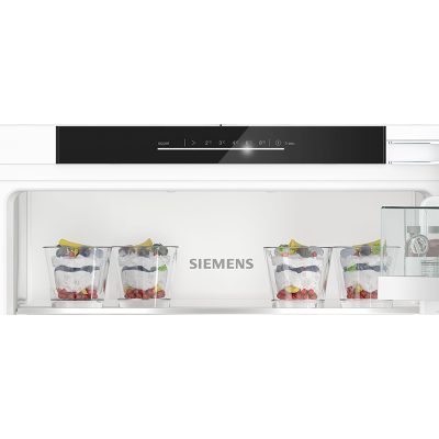 iq500, réfrigérateur intégrable, 122.5 x 56 cm, charnières pantographes softclose siemens ki41redd1