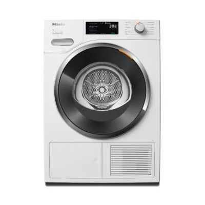 Sèche-linge pompe à chaleur T1 : avec A+++ et DryCare 40 pour un séchage efficace et en douceur. Miele TWF760WP EcoSpeed&8kg